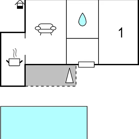 Apartment 1 Bedroom Gorgeous In *
